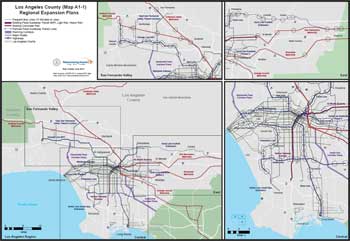 Los Angeles Transit Expansion Plans